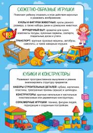 Игрушки для детей 2 младшей группы. Передвижка