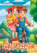 Брат и сестра. Воспитание в большой семье