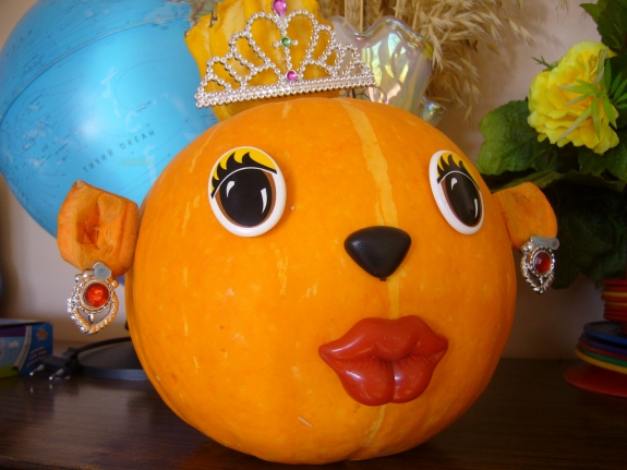 Princess pumpkins