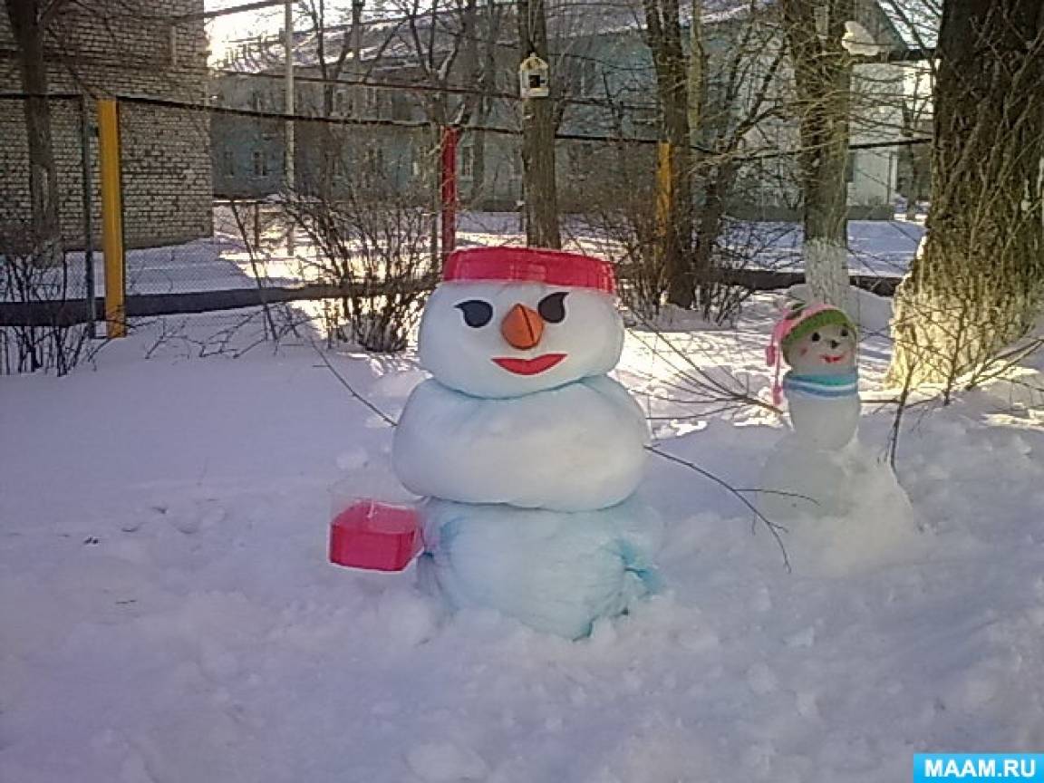 Мастер-класс по изготовлению нетрадиционных снеговиков