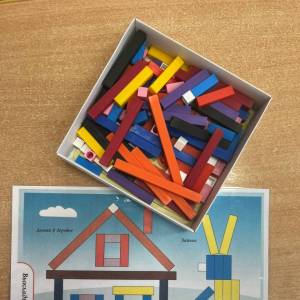 Конспект занятия с применением палочек Кюизенера «Заюшкина избушка» в старшей группе