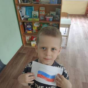 Конспект НОД в средней группе «День России»
