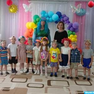 Фотоотчет о проведении летнего развлечения «Путешествие Капельки»