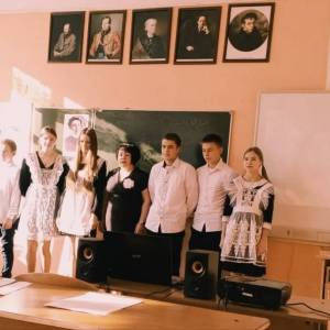 Фотоотчёт о проведённом открытом уроке литературы «Тема Родины в лирике А. А. Блока» в рамках РМО (11 класс)