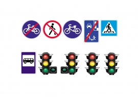 Поделка дорожные знаки