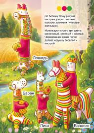 Филимоновские игрушки. Передвижка в картинках, плакат