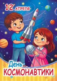 День космонавтики, 12 апреля. Передвижка с беседой для детей День космонавтики, 12 апреля. Передвижка с беседой для детей