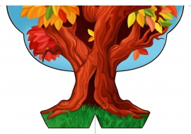 Картинки осенние деревья для детского сада (63 фото)