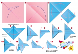 Оригами “Самолеты”