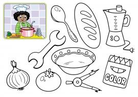 Детский рисунок повар (49 фото) » рисунки для срисовки на фотодетки.рф