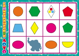 Публикация «Дидактическая игра для детей „Геометрическое лото“» размещена в разделах
