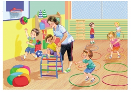 Инструктор по физкультуре детского сада