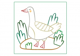 Раскраска ДетИздат Окружающий мир для дошкольников Домашние птицы