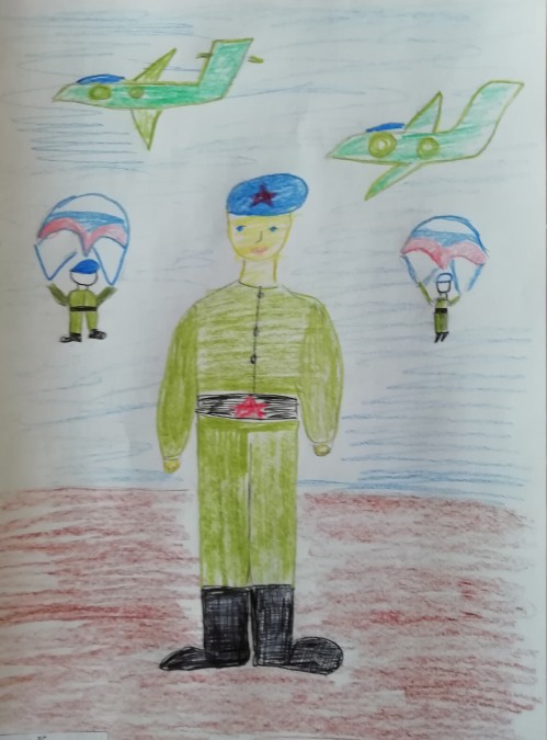 Детский рисунок папа военный (52 фото) » рисунки для срисовки на жк-вершина-сайт.рф