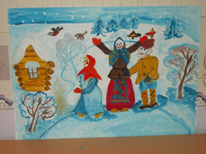 Публикация «Детский мастер-класс „Рисование „Снегурочка“» размещена в разделах