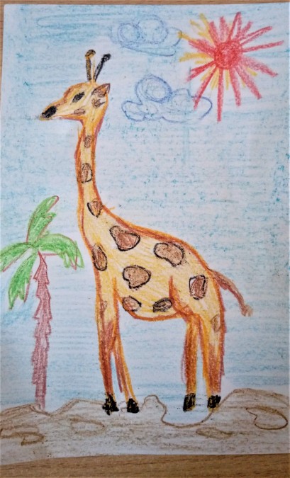 Раскраски Жирафы