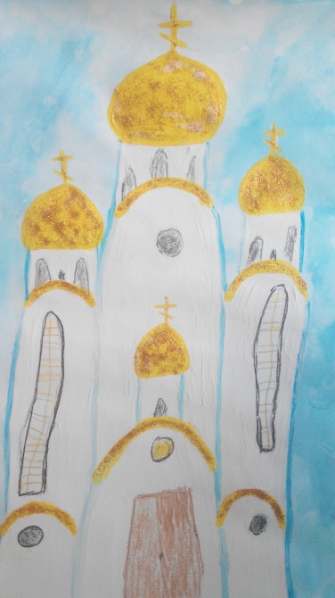 Храм Христа Спасителя 80х100 Раскраска картина по номерам на холсте GU-a940-80x100