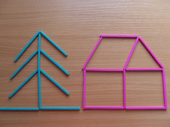 Как сделать домик из палочек из дерева своими руками: инструкция и фото
