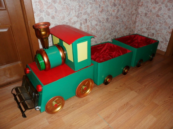 Как сделать своими руками поделку, игрушку из дерева паровоз, поезд? | Поделки, Дерево, Игрушки