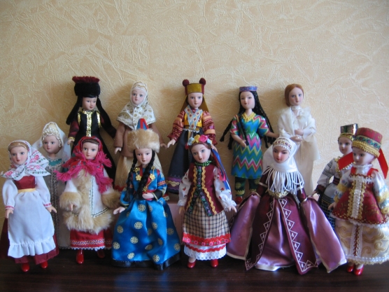 Кукла Этно в русском костюме, 30 см