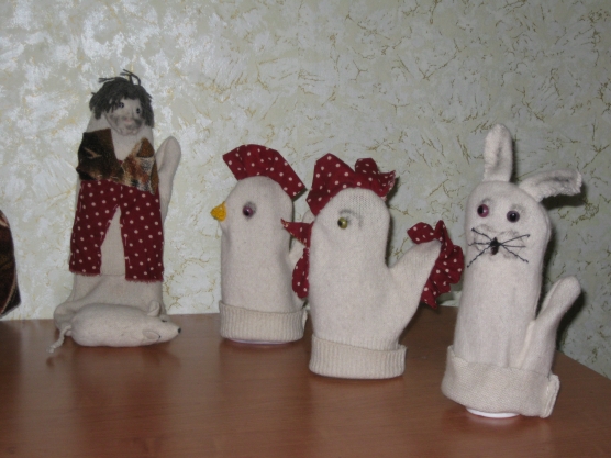 DIY // КУКЛА - ВАРЕЖКА. Дед Мороз и Снегурочка! Как сделать своими руками. #кукольныйтеатр