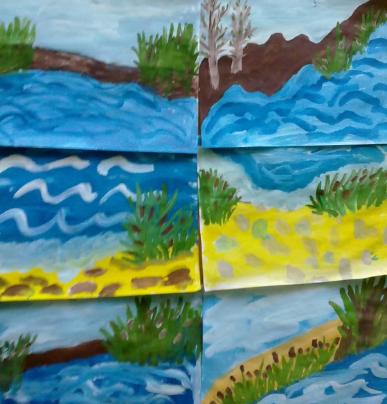 Рисование в средней группе на тему вода. Рисование вода старшая группа. Рисование на тему вода в старшей группе. Рисование с детьми на тему вода.