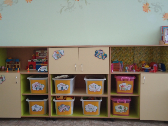Мебель для игровых зон в детском саду