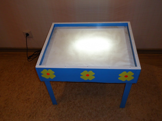 Как сделать световой стол для рисования песком?