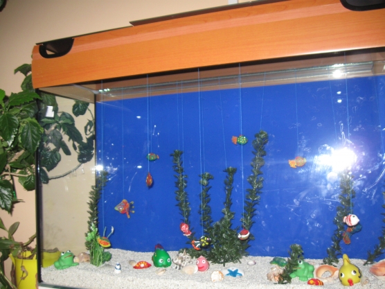 Как сделать декорации для аквариума?