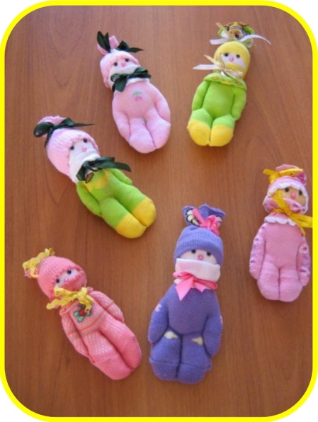Куклы из носков — милые китайчата (мастер-класс)
