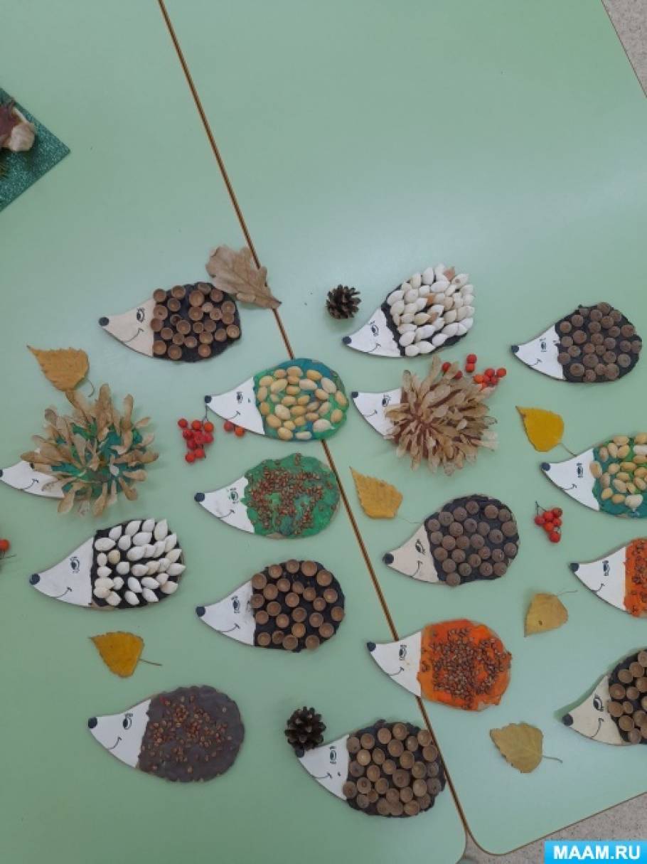 Поделки из природного материала - фото идей для детей детского сада и школы