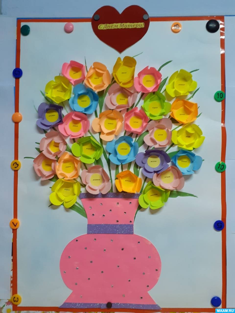 Цветы – осколки рая на Земле: декоративные украшения своими руками (к Дню разноцветных букетов)