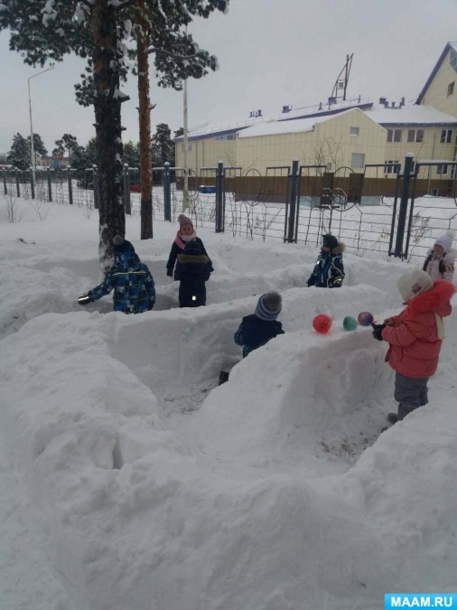 Оформление участков зимой - Оформление, украшения: в детском саду, группы, зала