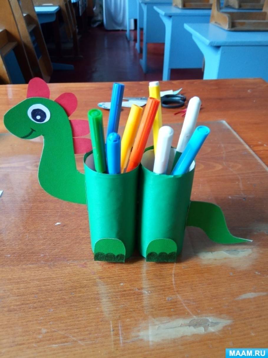 Подставка для карандашей своими руками: мастер-класс для детей (ФОТО)