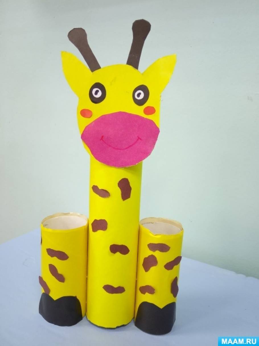 Показываю, как сделать жирафа из бумаги | Оригами жираф | Оригами для детей