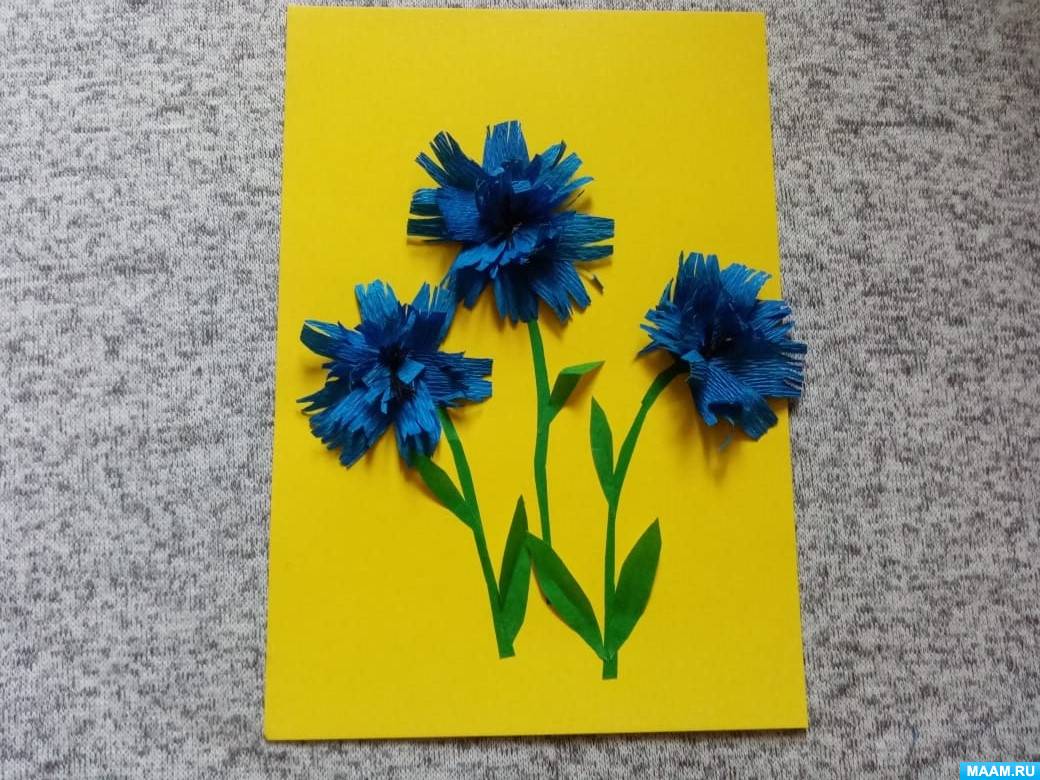 Мега-лист из бумаги DIY МК Цветы из бумаги своими руками Лист из гофробумаги