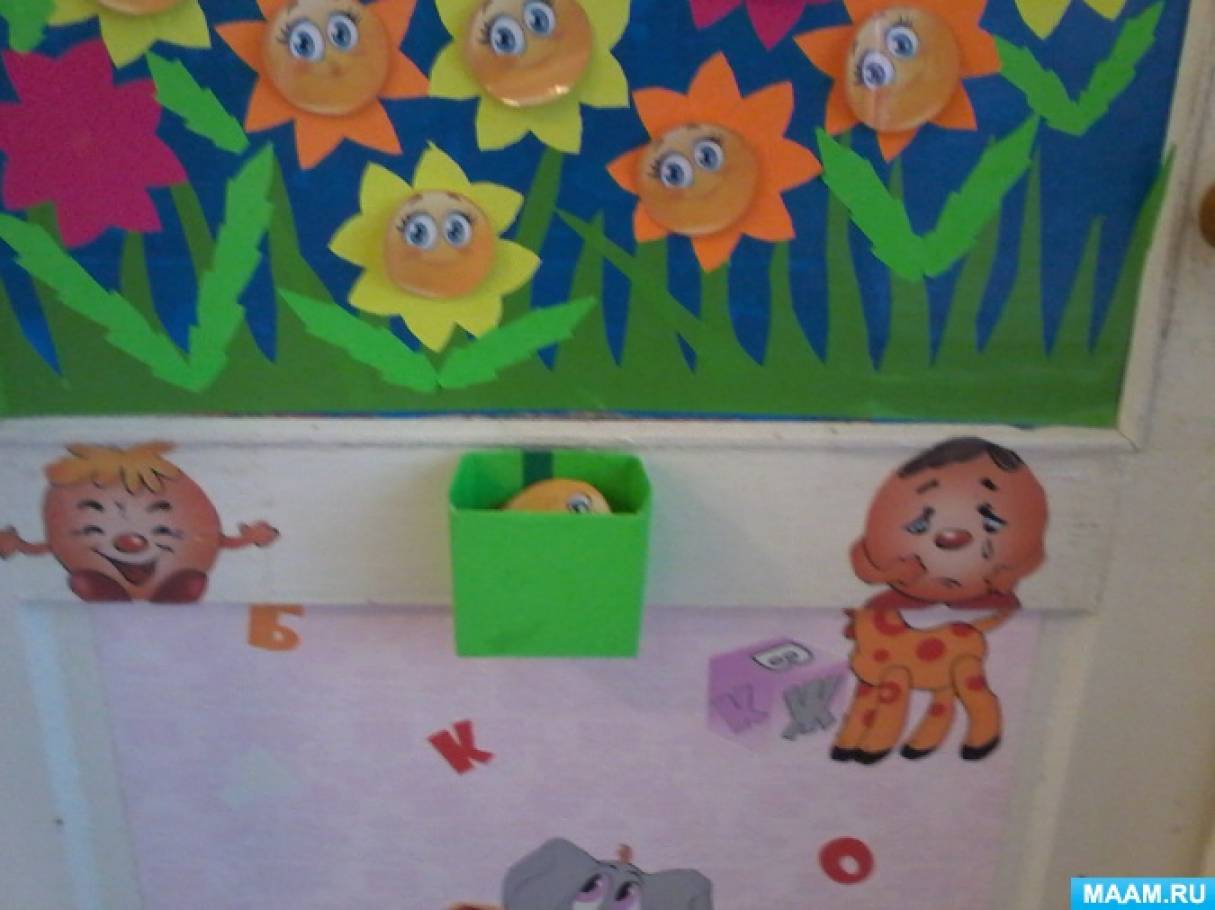 Уголок эмоций в детском саду оформление фото своими