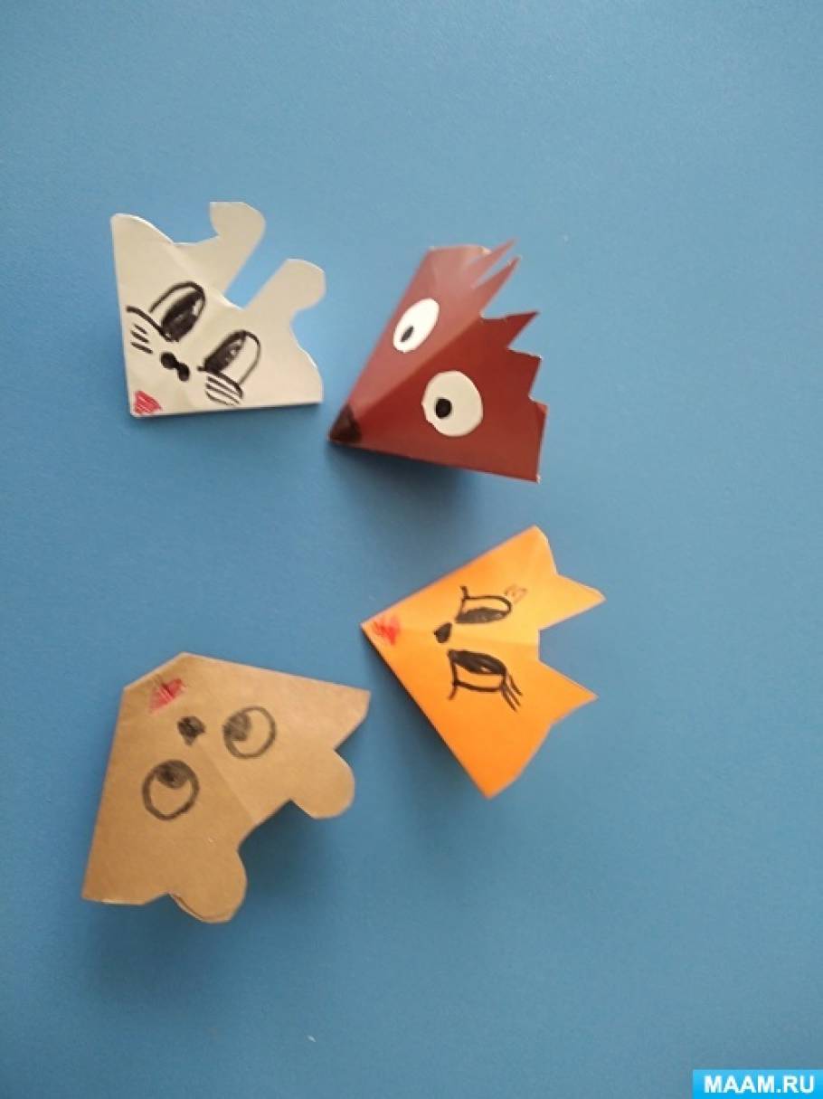 оригами для малышей 3 лет | Дзен