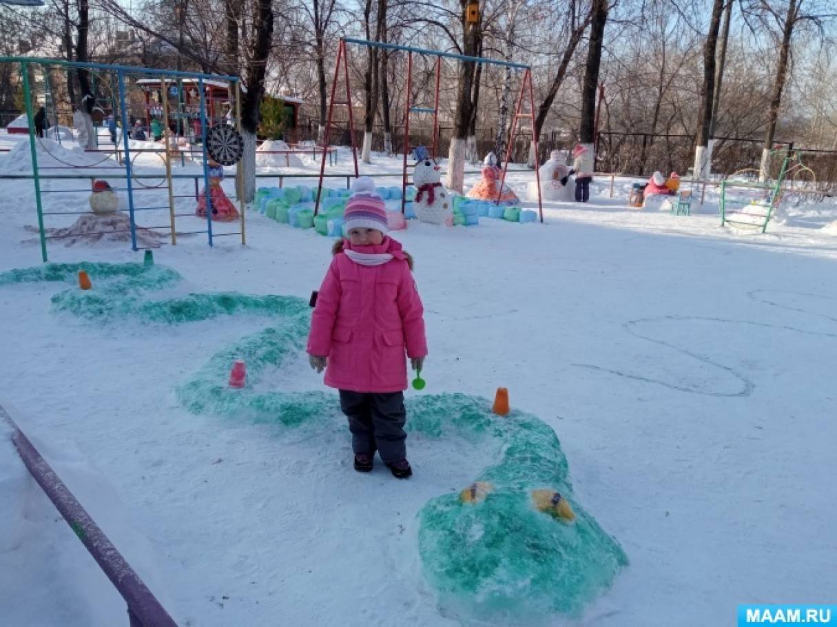 Оформление участка «Царство Зимушки-Зимы» в старшей группе (19 фото).  Воспитателям детских садов, школьным учителям и педагогам - Маам.ру