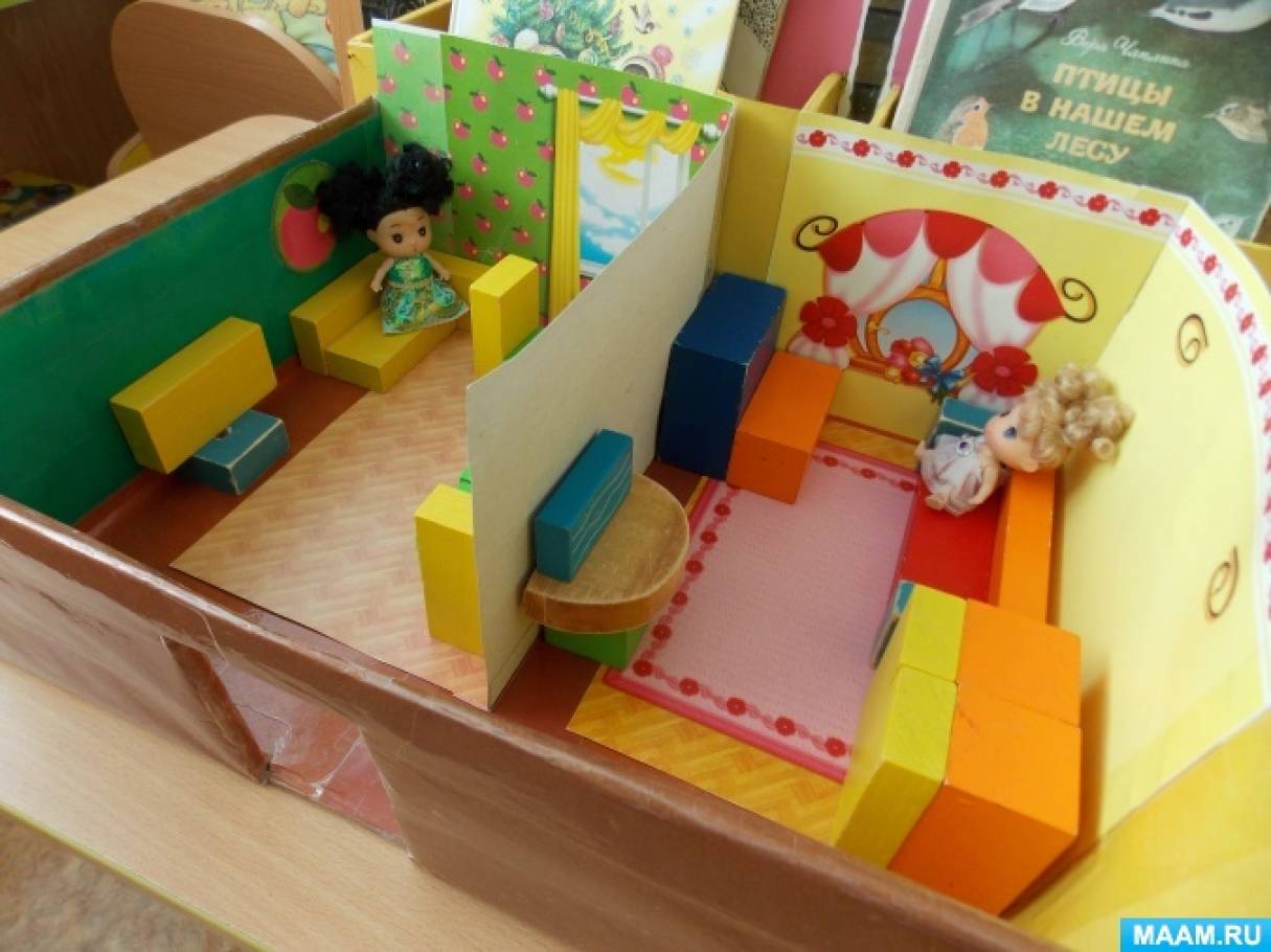 Конструирование для малышей мебель