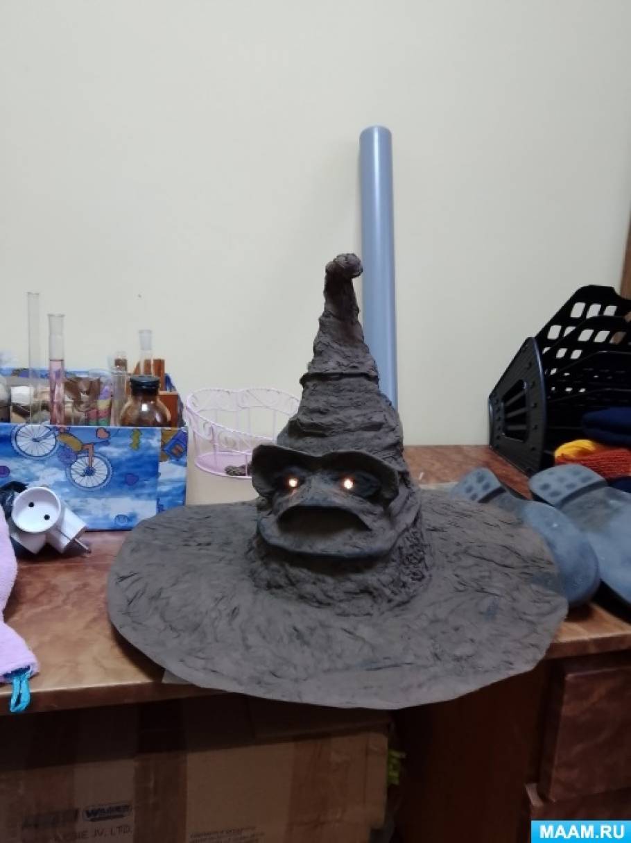 Как выполнить шляпу Гарри Поттера собственными руками