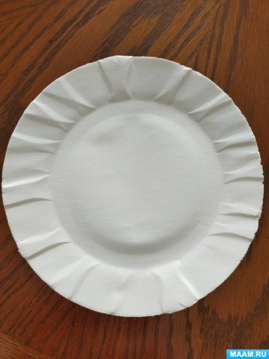 Бумажные одноразовые тарелки