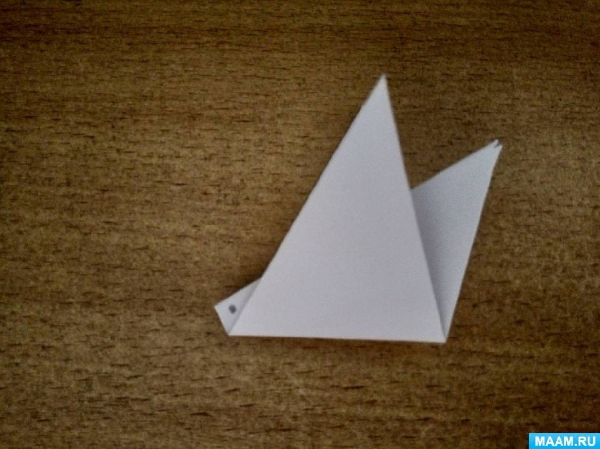 «Из опыта работы» (отчёт по самообразованию по теме оригами для дошкольников)