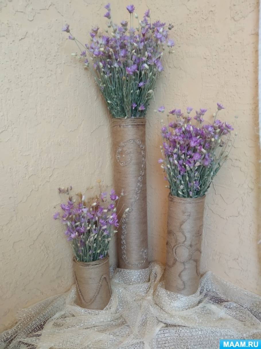 Как сделать вазу для первоцветов своими руками — ремонты-бмв.рф