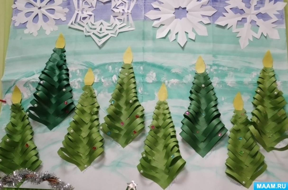 В декабре в детском саду прошел конкурс поделок к Новому году!