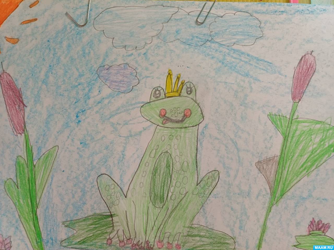 Рисунок царевна лягушка для срисовки - 52 фото