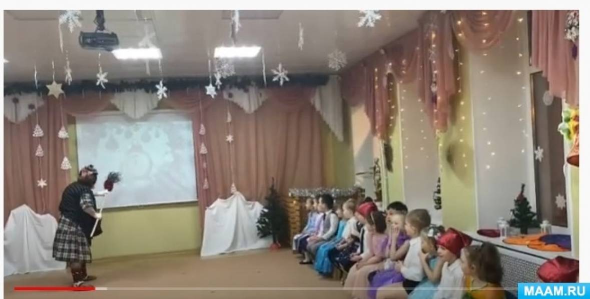 Сценарий новогоднего праздника «Новогодние забавы» для воспитанников 8-9 классов