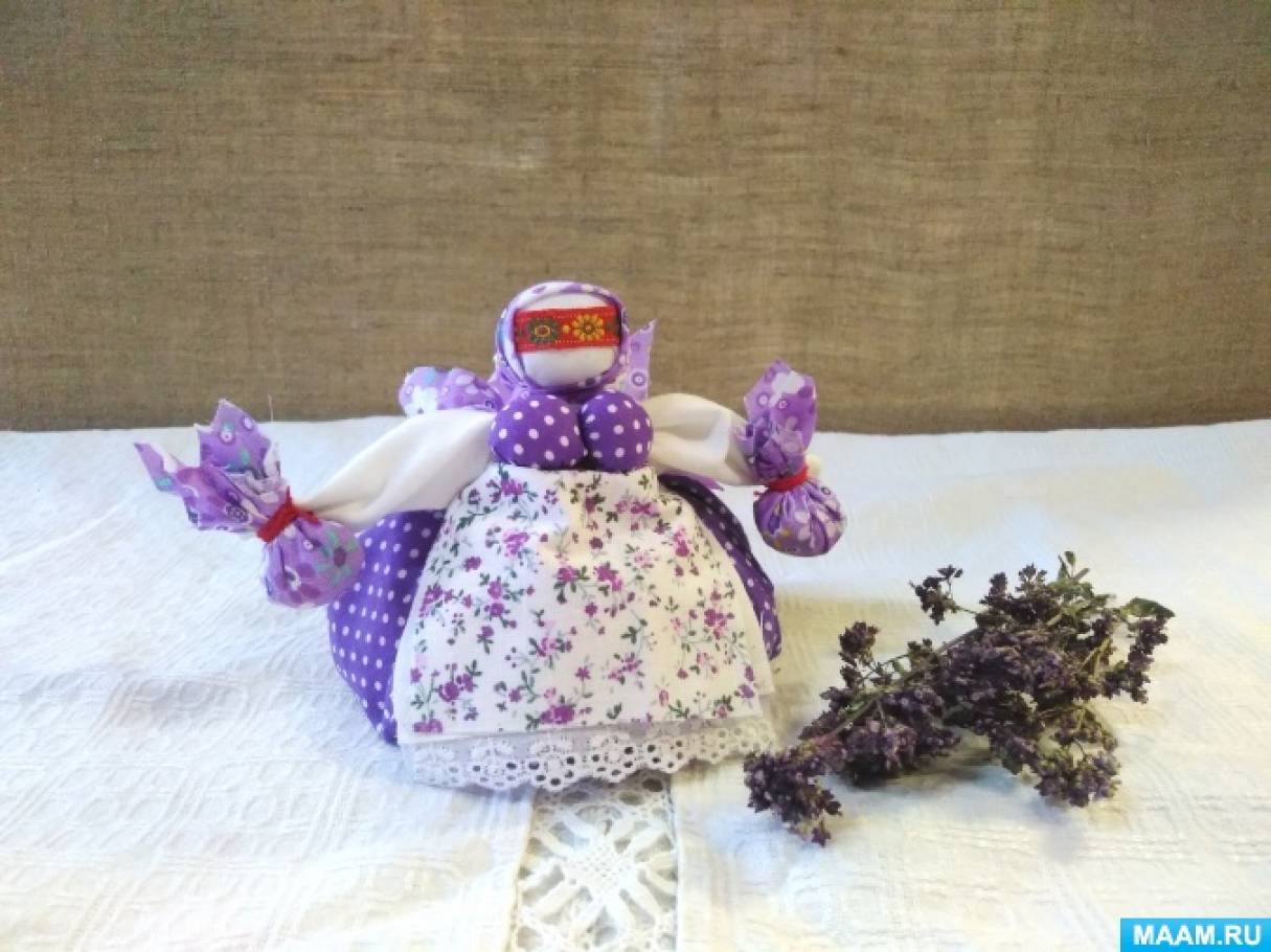 Кукла травница Хозяюшка с ароматными травами - Русские - Национальные - Аксессуары