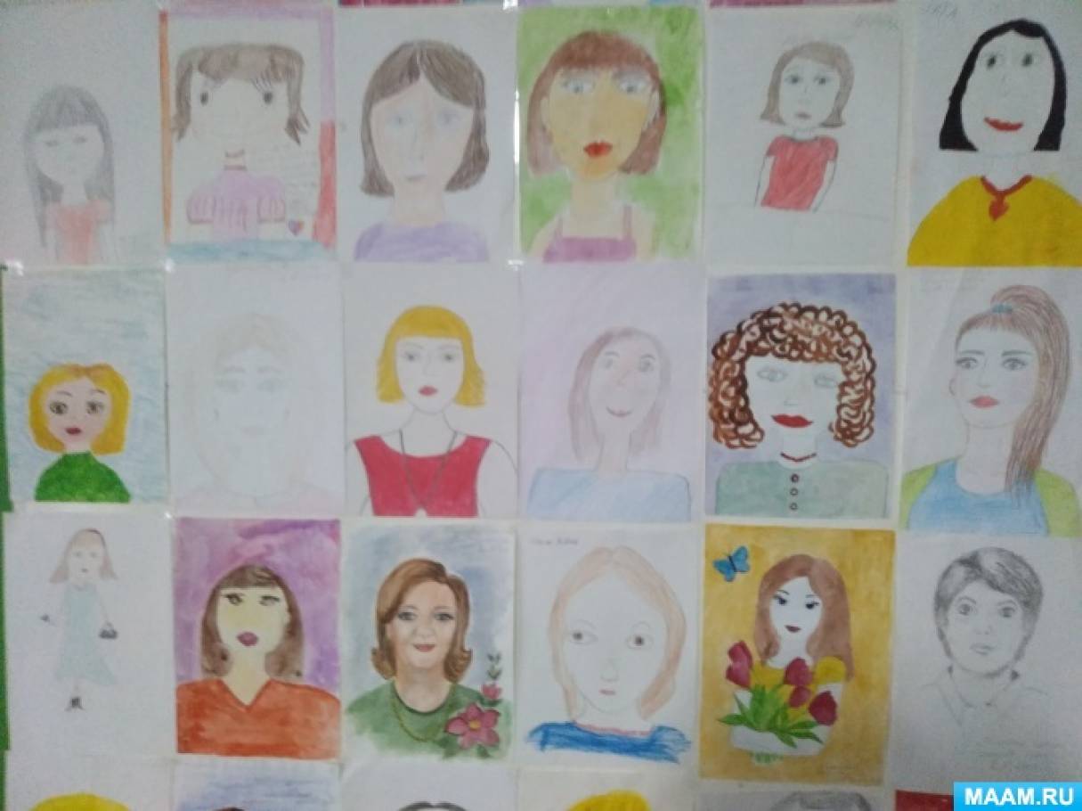 Мамин день рисунок в школу (48 фото) » рисунки для срисовки на sapsanmsk.ru