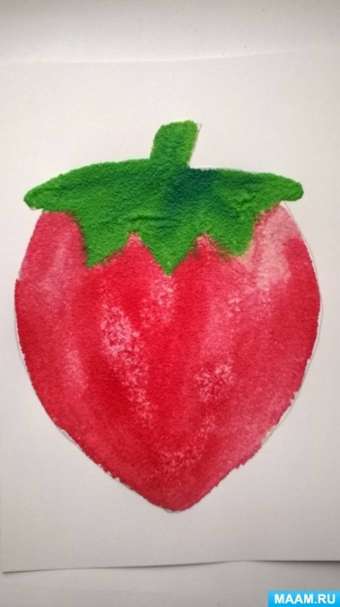 что можно нарисовать мелками на бумаге фрукты